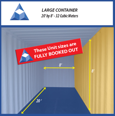 Pyramid Storage - Large Container